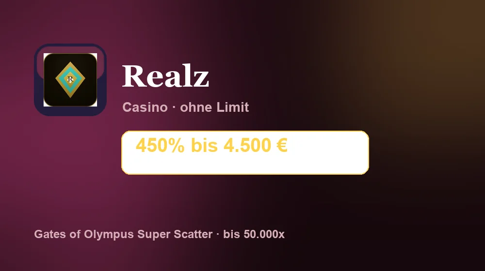 Screenshot von Realz Casino